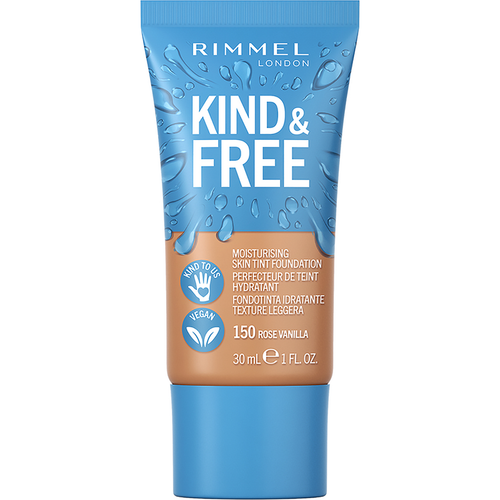 RIMMEL FONDOTINTA KIND&FREE N.150 ROSE VANILLA