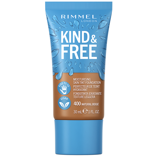 RIMMEL FONDOTINTA KIND&FREE N.400 NATURAL BEIGE