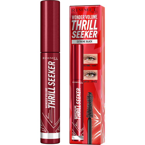 RIMMEL MASCARA WONDER'VOLUME THRILL SEEKER EXTREME BLACK