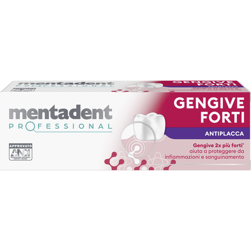 MENTADENT PROFESSIONAL GENGIVE FORTI ANTIPLACCA DENTIFRICIO 75 ML  