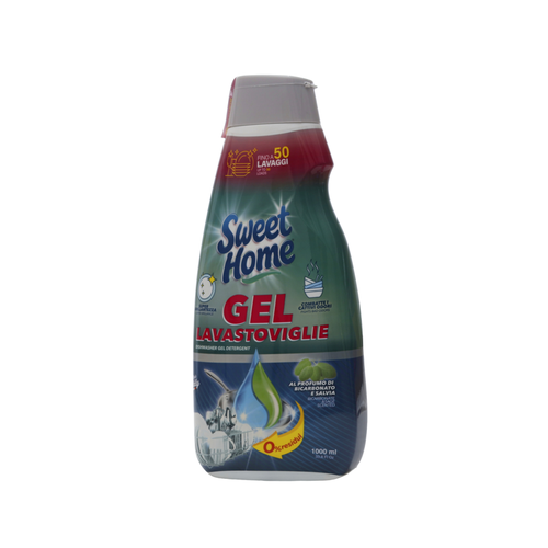 SWEET HOME GEL LAVASTOVIGLIE SALVIA E BICARBONATO 1000 ML