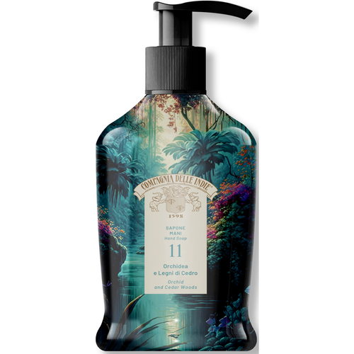 COMPAGNIA DELLE INDIE SAPONE LIQUIDO 11 ORCHIDEA E LEGNI DI CEDRO 300 ML