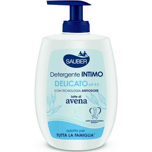 SAUBER DETERGENTE INTIMO DELICATO AL LATTE DI AVENA pH4,5 250 ML 