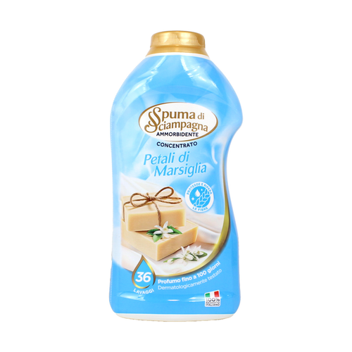 SPUMA DI SCIAMPAGNA AMMORBIDENTE CONCENTRATO PETALI DI MARSIGLIA 36 LAVAGGI 720 ML 