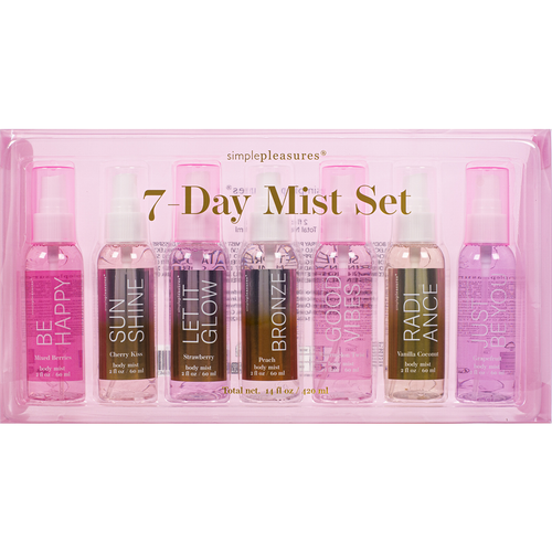 TRI COASTAL ACQUA CORPO PROFUMATA 60 ML SET 7 PEZZI ASSORTITI NELLE FRAGRANZE