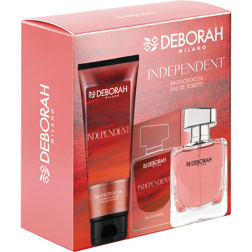 DEBORAH COFANETTO FRAGRANZE INDEPENDENT EDT 100 ML + DOCCIASCHIUMA  250 ML