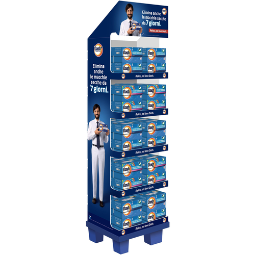 DASH 30 ECODOSI PODS ESPOSITORE 64 PEZZI MISTI; 24 COLORE - 40 CLASSICO 