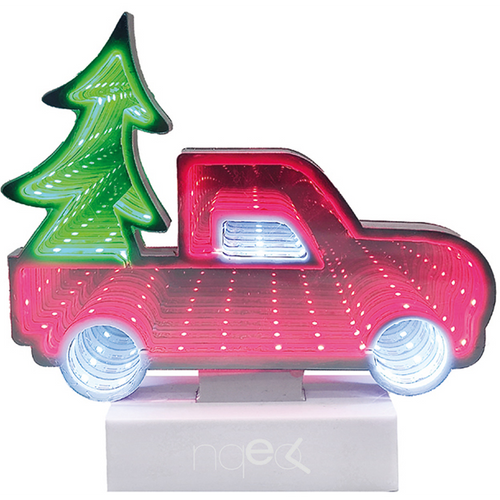 RF LED 3D TUNNEL LAMPADA CAMIONCINO DI NATALE USB CAVO 1 METRO o 3 BATTERIE AAA