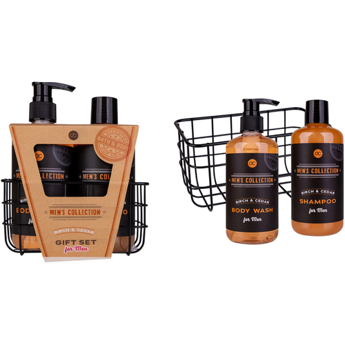 ACCENTRA MEN'S COFANETTO BODY WASH 300 ML + SHAMPOO 300 ML + CESTINO 
