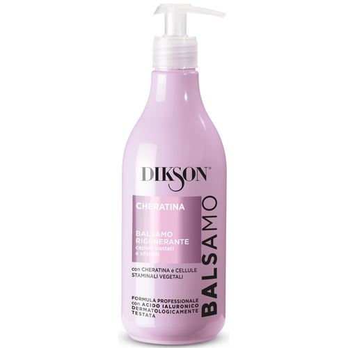 DIKSON CHERATINA BALSAMO RIGENERERANTE CAPELLI TRATTATI e SFIBRATI 500 ML  