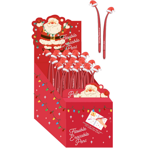 TRI COASTAL PENNE FLESSIBILI BABBO NATALE ESPOSITORE 16 PEZZI