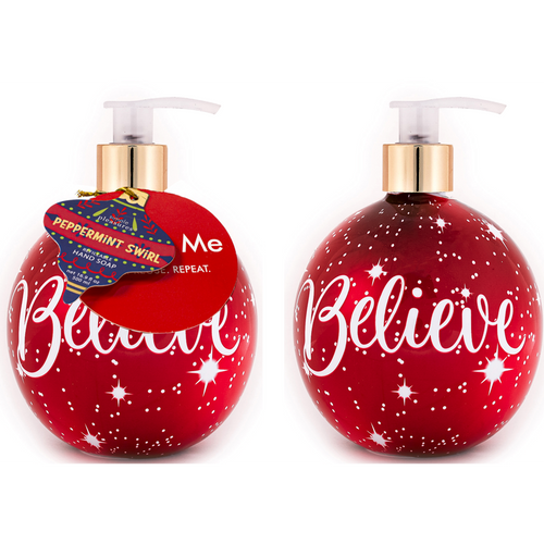 TRI COASTAL SAPONE SFERA  BABBO NATALE  BELIEVE 500 ML