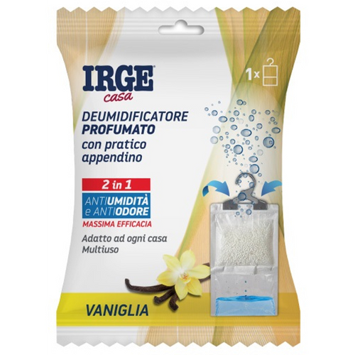 IRGE CASA DEUMIDIFICATORE CON APPENDINO VANIGLIA 500 ML IRGE CASA DEUMIDIFICATORE CON APPENDINO VANIGLIA 500 ML