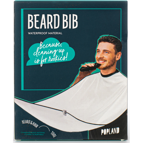 POPLAND BEARD BIB HAIR WATERPROOF MATERIAL  POPLAND BEARD BIB HAIR WATERPROOF MATERIAL