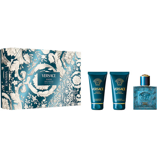 VERSACE EROS UOMO COFANETTO EDT 50 ML + DOCCIA GEL 50 ML + AFTER SHAVE BALM 50 ML
