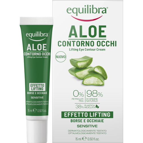 EQUILIBRA ALOE CONTORNO OCCHI EFFETTO LIFTING BORSE e OCCHIAIE 15 ML      EQUILIBRA ALOE CONTORNO OCCHI EFFETTO LIFTING BORSE e OCCHIAIE 15 ML
