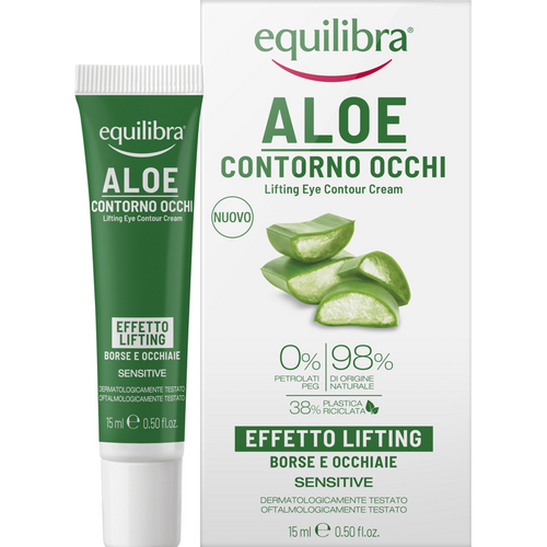 EQUILIBRA ALOE CONTORNO OCCHI EFFETTO LIFTING BORSE e OCCHIAIE 15 ML     