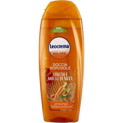 LEOCREMA SOLARE DOCCIA DOPOSOLE CAROTA e MALLO DI NOCE 250 ML