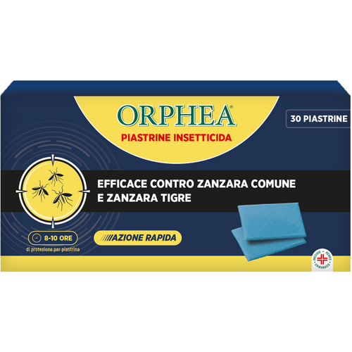 ORPHEA INSETTICIDA RICARICA EMANATORE ELETTRICO 30 PIASTRINE EUCALIPTO