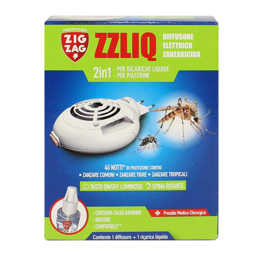 ZIG ZAG DIFFUSORE ELETTRICO + RICARICA LIQUIDA 30 ML