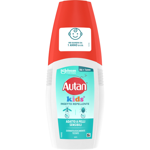 AUTAN KIDS INSETTO REPELLENTE PELLI SENSIBILI VAPO 100 ML