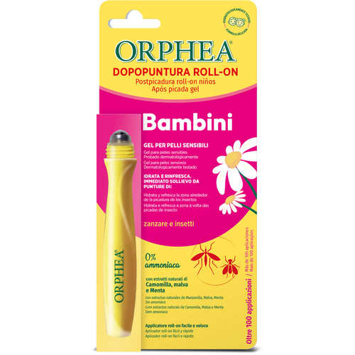 ORPHEA DOPOPUNTURA GEL BAMBINI ROLL ON 10 ML