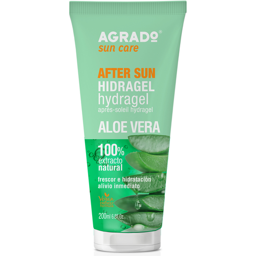 AGRADO SOLAR AFTER SUN HIDRAGEL ALOE VERA TUBO 200 ML