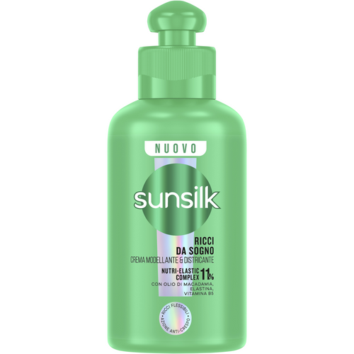 SUNSILK CREMA MODELLANTE DISTRICANTE RICCI DA SOGNO - RICCI FLESSIBILI E AZIONE ANTI-CRESPO - 200 ML