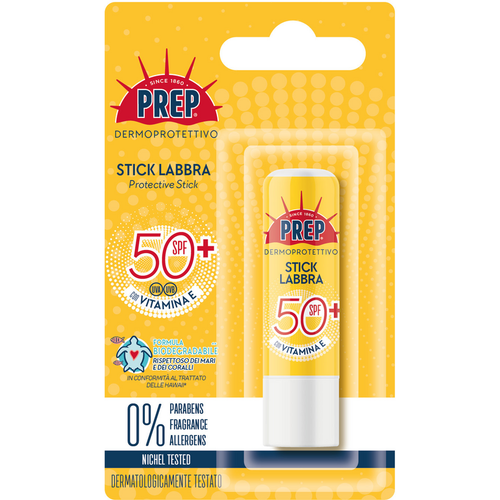 PREP SOLARE STICK LABBRA SPF50+ CON VITAMINA E