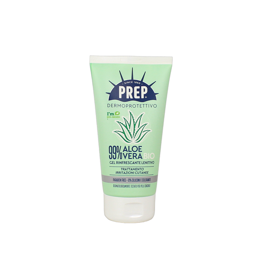 PREP SOLARE DERMOPROTETTIVO I'M BIO GEL RINFRESCANTE LENITIVO ALOE VERA TUBO 150 ML
