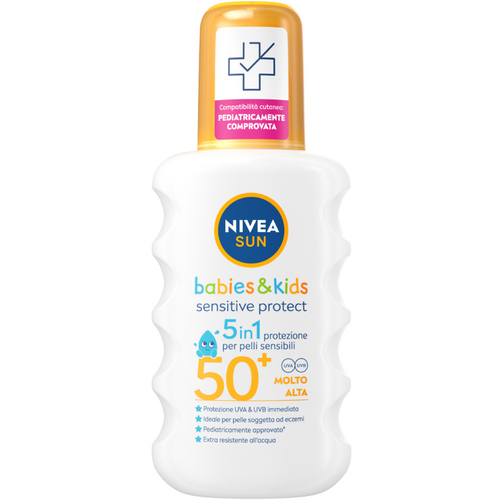 NIVEA SOLARE BABYES & KIDS SENSITIVE PROTECT SPRAY SPF 50+ 200 ML