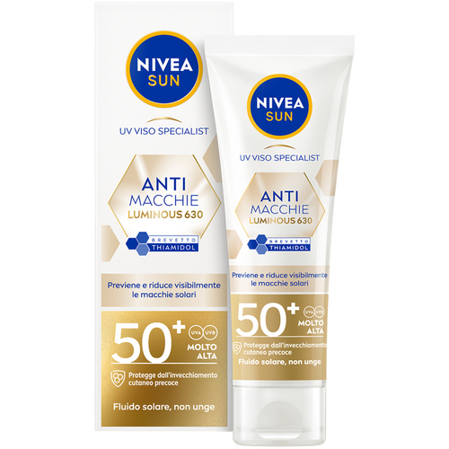 NIVEA SOLARE FLUIDO VISO ANTI MACCHIE LUMINOUS SFP50+ 40 ML