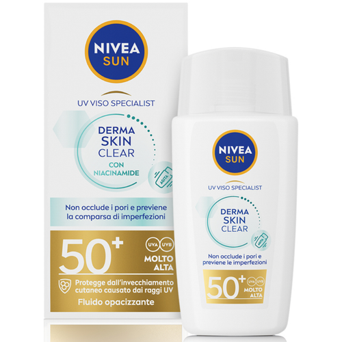 NIVEA SOLARE UV VISO SPECIALIST DERMASKIN CLEAR FP50+ 40 ML