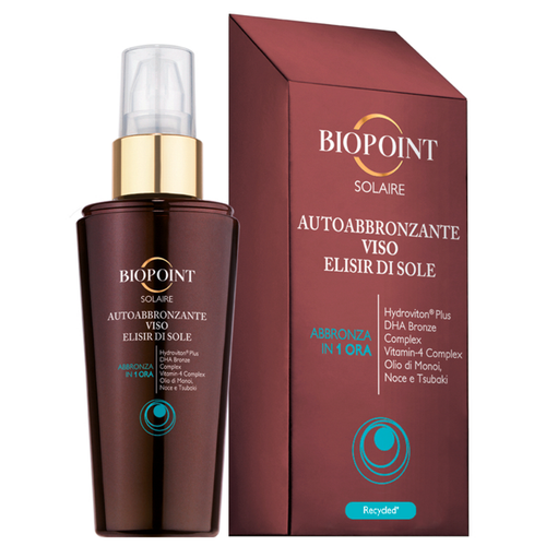 BIOPOINT SOLAIRE AUTOABBRONZANTE VISO ELISIR DI SOLE 50 ML