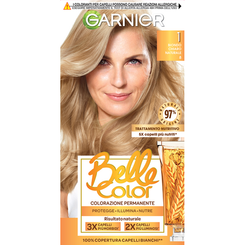 BELLE COLOR N.8.01 BIONDO CHIARO NATURALE