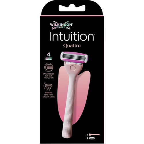 WILKINSON INTUITION QUATTRO RASOIO 4 LAME DONNA