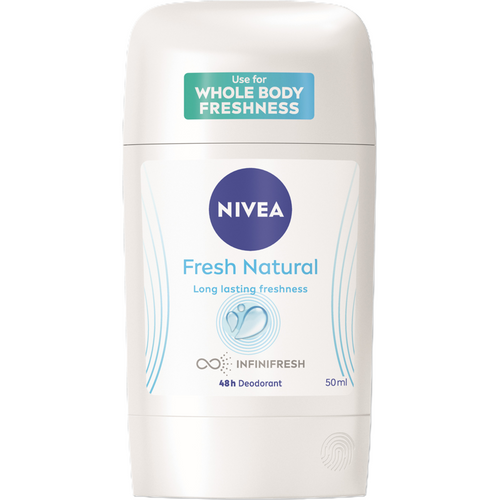 NIVEA DEODORANTE FRESH NATURAL STICK 50 ML 