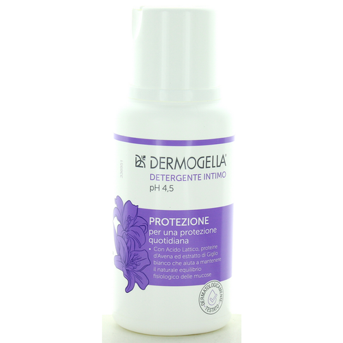 DERMOGELLA DETERGENTE INTIMO PH 4,5 CON ACIDO LATTICO 200 ML