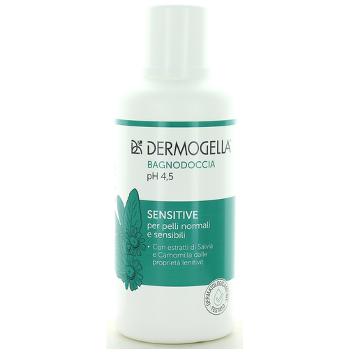 DERMOGELLA BAGNODOCCIA SENSITIVE PELLI NORMALI E SENSIBILI PH 4,5 500 ML 
