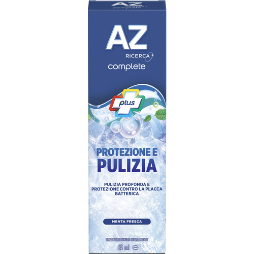 AZ DENTIFRICIO COMPLETE PROTEZIONE E PULIZIA MENTA FRESCA 65 ML