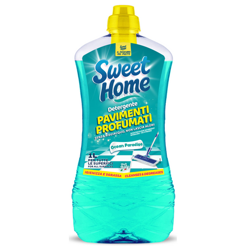 SWEET HOME PAVIMENTI PROFUMATI PER TUTTE LE SUPERFICI OCEAN PARADISE 1 LT 