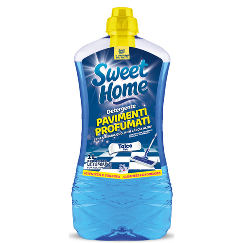 SWEET HOME PAVIMENTI PROFUMATI PER TUTTE LE SUPERFICI TALCO 1 LT 