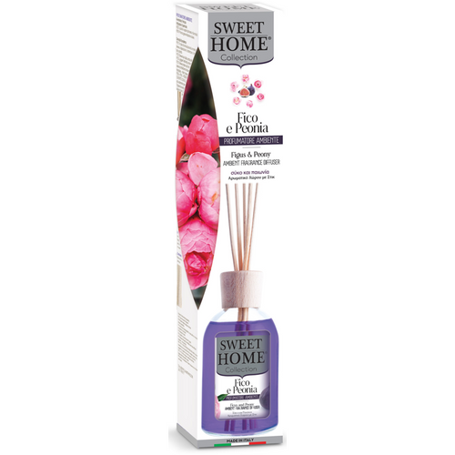 SWEET HOME PROFUMATORE AMBIENTE CON BASTONCINI FICO e PEONIA 100 ML 