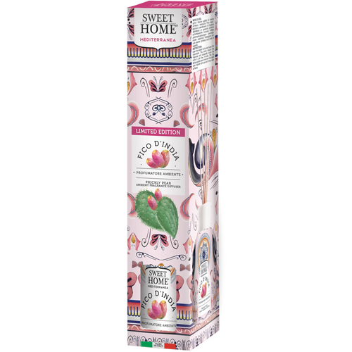 SWEET HOME PROFUMATORE AMBIENTE CON BASTONCINI FICO D'INDIA 100 ML 