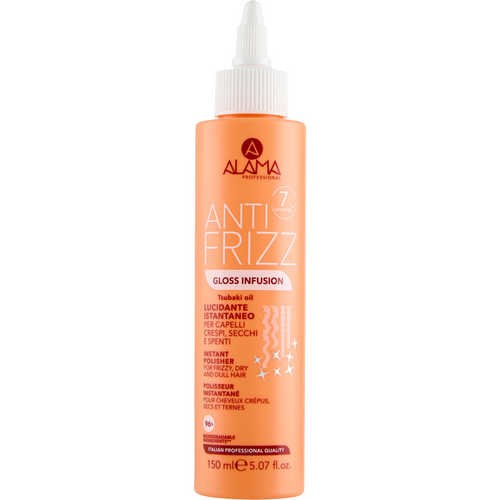 ALAMA ANTI FRIZZ GLOSS INFUSION LUCIDANTE STANTANEO CAPELLI CRESPI e SPENTI 150 ML