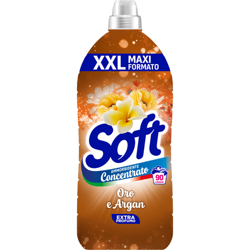 SOFT AMMORBIDENTE CONCENTRATO ORO e ARGAN MAXI FORMATO XXL 90 LAVAGGI 