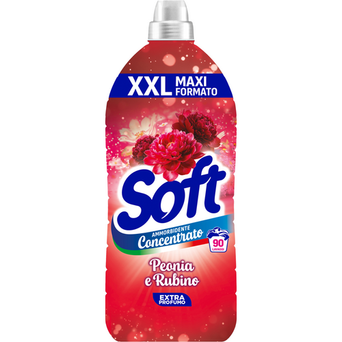 SOFT AMMORBIDENTE CONCENTRATO PEONIA e RUBINO MAXI FORMATO XXL 90 LAVAGGI 