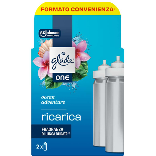 GLADE ONE RICARICA OCEAN 2 PEZZI DA 10 ML