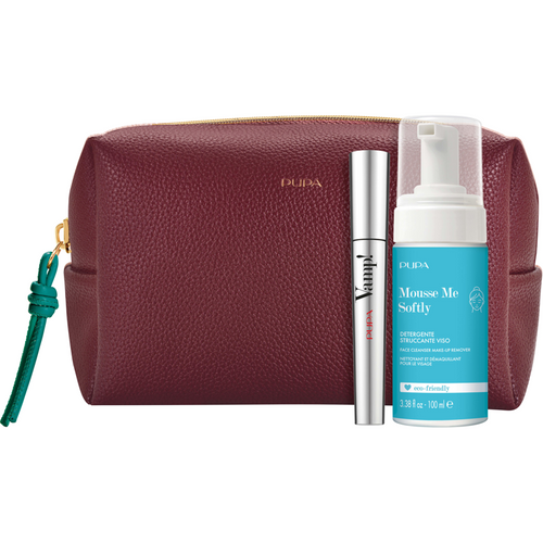 PUPA CONFEZIONE MASCARA VAMP! + DETERGENTE MOUSSE ME SOFTLY + POCHETTE