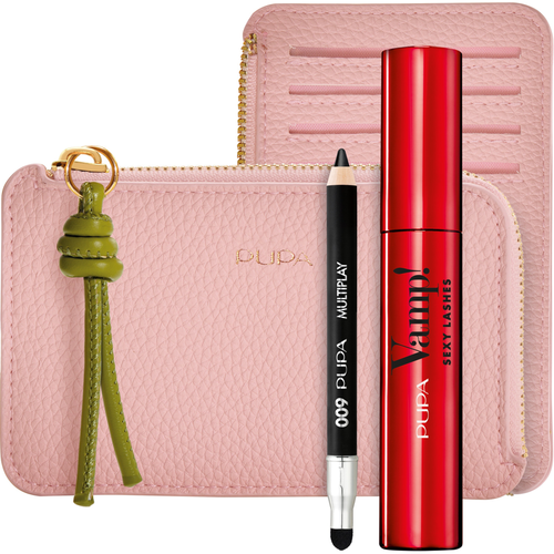 PUPA CONFEZIONE MASCARA VAMP! SEXY LASHES + MINI MULTIPLAY + PORTACARTE 
